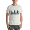 Camiseta de la silueta del horizonte de la ciudad de Nueva York