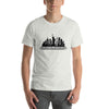 New York City Skyline Print T-Shirt with Silhouette Design