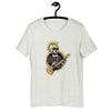 Cartoon Cute Punk Skull Guitarist T-Shirt