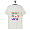 Celebrate Identity Gay Pride T-Shirt - Proud to Be with Vibrant Vector Design