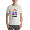 Color Explosion T-Shirt Celebrating Pride Day with Love