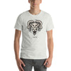 Camiseta de algodón Aries celeste con signo del zodiaco dibujado a mano