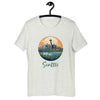 Seattle Cityscape - Unisex T-Shirt