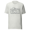 Yosemite National Park Half Dome Mono Line Graphic T-Shirt