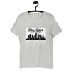 Camiseta de motivación gráfica con eslogan de la ciudad nunca duerme de Nueva York