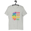 Camiseta Sunflower Pride Rainbow Premium Vector: ¡Libera tu arcoíris interno!