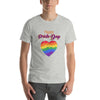 Pride Month Pride Day Happy Pride T-Shirt with Vibrant Rainbow Flag and LGBTQ Flag
