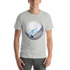 Abstract 3D Sphere and Music Notes T-Shirt Design