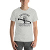 Street Style Black and White Print T-Shirt featuring the Brooklyn Bridge from New York City