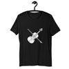 Camiseta de violín, viola, violonchelo, contrabajo, contrabajo