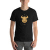 Elegante camiseta de algodón con el logotipo Golden Taurus
