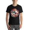 Vibrant Kaleidoscope Effect 3D Globe Abstract T-Shirt