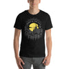 Cityscape Moonlit Night T-Shirt Design Illustration