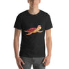 T-shirt en coton de tortue de mer joyeuse de couleur dessin animé