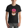 Camiseta Grupo de tres lindos donuts Kawaii