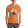 Abstract Sunset Silhouette in the Forest Shirt
