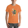 Cartoon-Style Turtle with Green Shell Tee