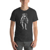 Vintage Monochrome Astronaut Concept Cotton T-Shirt