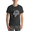 3D White Dotted Earth World Map Globe Vector Illustration T-Shirt