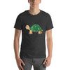 Cartoon-Style Turtle with Green Shell Side View Tee