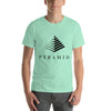 Clean and Contemporary Pyramid Template Vector Graphic T-Shirt