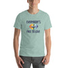 LGBTQ Support Free to Love Rainbow Lips T-Shirt