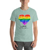 Camiseta Diverse Hues con una colorida paleta LGBT Pride
