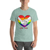 Camiseta con ilustración dibujada a mano del Orgullo simbólico para el Día del Orgullo