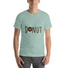 Donut Text in Cartoon Style Doughnut T-Shirt