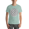 Abstract Vector Jigsaw Puzzle Sphere Tee
