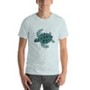 Camiseta de algodón con estampado de tortugas y vectores