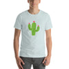 T-Shirt with Exquisite Cactus Spines and Flower Design
