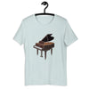 Colorful Hand-Drawn Piano Abstract T-Shirt