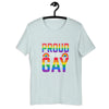 Celebrate Identity Gay Pride T-Shirt - Proud to Be with Vibrant Vector Design