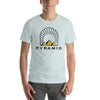 Pyramid Design Vector Template Graphic Tee