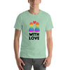 Color Explosion T-Shirt Celebrating Pride Day with Love