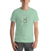 Boho Chic Taurus Astrological Icon Cotton T-Shirt