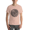 Colorful Yarn Ball Graphic T-Shirt Design