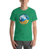 3D Abstract Round Design Glossy T-Shirt