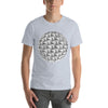 Abstract Vector Jigsaw Puzzle Sphere Tee