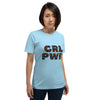 Camiseta Pride GRL PWR Abraza tu fuerza, igualdad y orgullo
