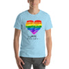 Diverse Hues T-Shirt with a Colorful LGBT Pride Palette
