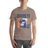 Brooklyn Lettering & Monkey Vector Illustration T-Shirt