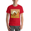 Egyptian Treasures Hand-Drawn Pyramids T-Shirt - Embrace the Rich Heritage