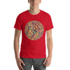 Vibrant Patchwork 3D Sphere Vector Illustration T-Shirt
