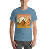 Egyptian Treasures Hand-Drawn Pyramids T-Shirt - Embrace the Rich Heritage