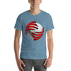 Glossy 3D Round Abstract Art T-Shirt