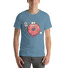 Okay Doughnut Cartoon Character T-Shirt