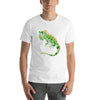 Camiseta con diseño de iguana colorida