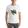 Sea Turtle With Coral Cotton T-Shirt